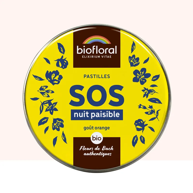Peaceful Night Lozenges Organic 50 GR, BIOFLORAL
