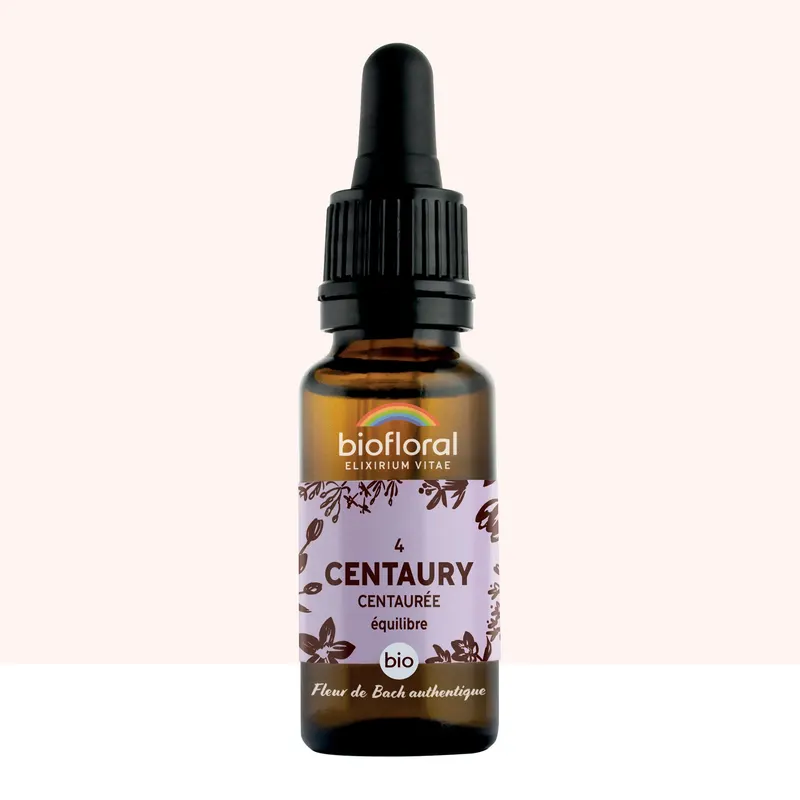 04 Centaury, Centaurée Dropper Organic Demeter 20 ML, BIOFLORAL