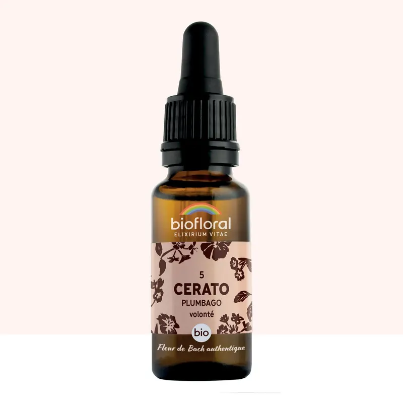 05 Cerato, Plumbago Dropper Organic Demeter 20 ML, BIOFLORAL