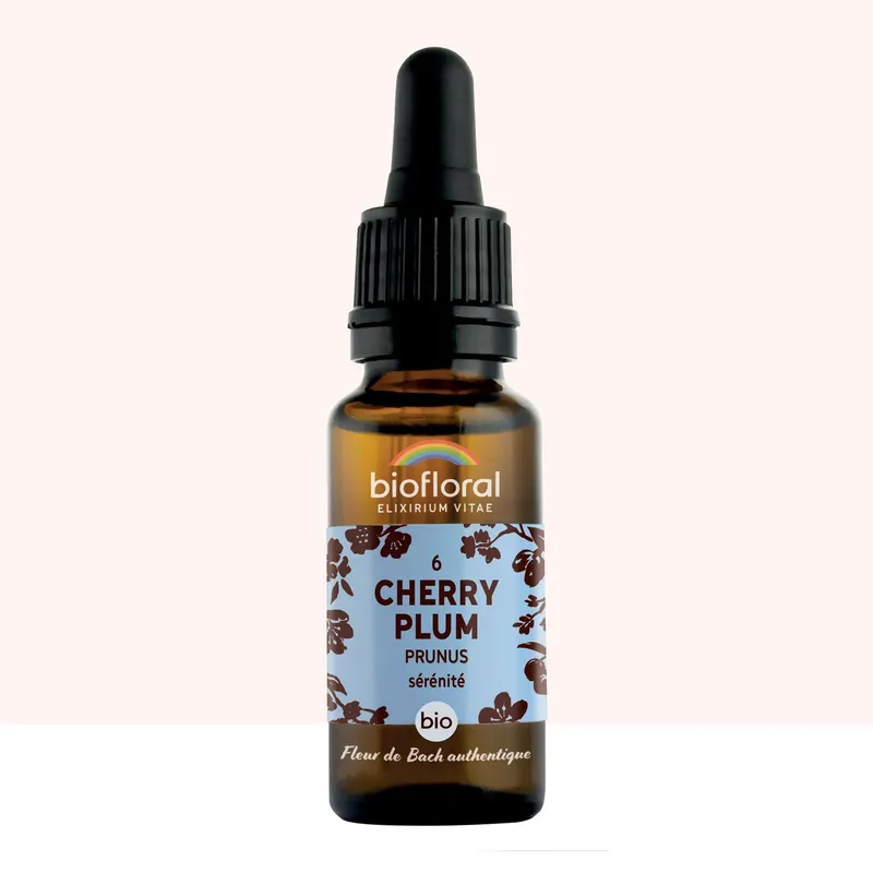 06 Cherry Plum, Prunus Dropper Organic Demeter 20 ML, BIOFLORAL