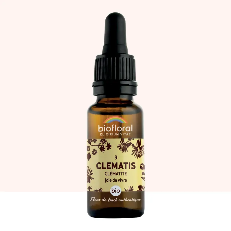 09 Clematis, Clematis Dropper Organic Demeter 20 ML, BIOFLORAL