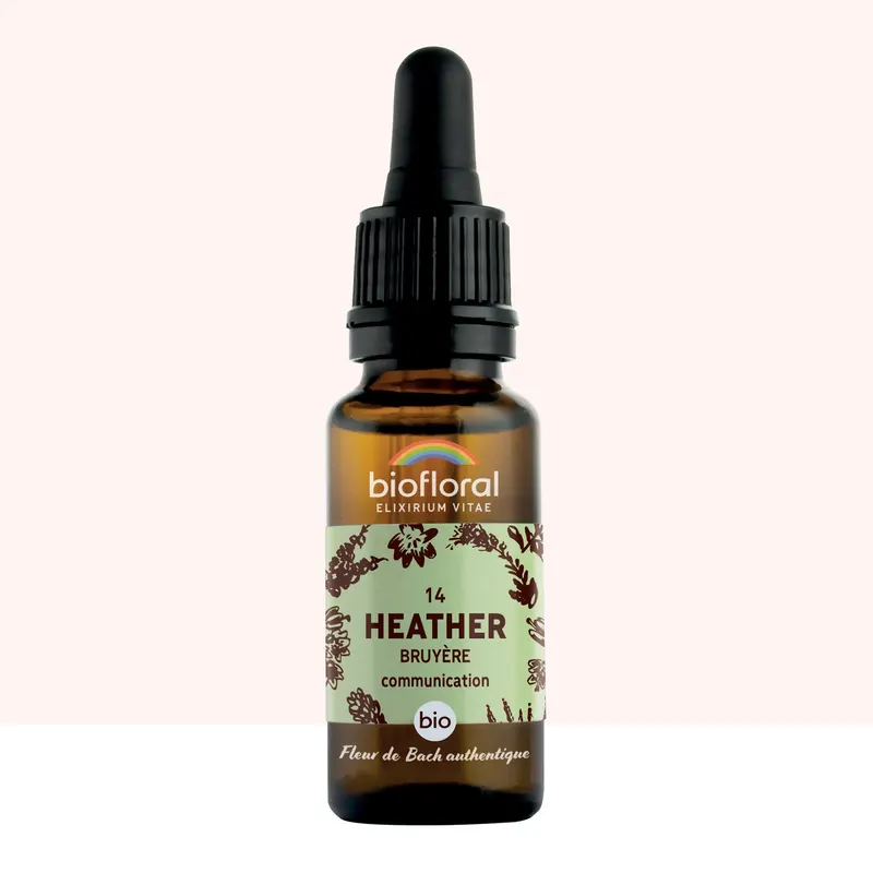 14 Heather, Bruyere Dropper Organic Demeter 20 ML, BIOFLORAL