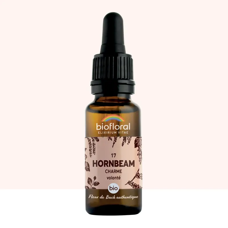 17 Hornbeam, Charme Dropper Organic Demeter 20 ML, BIOFLORAL
