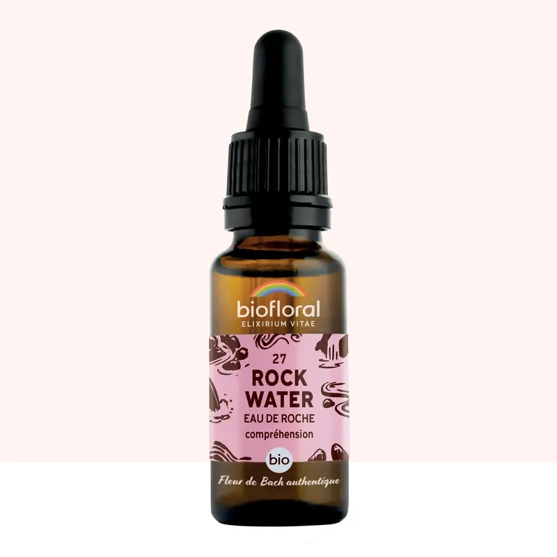 27 Rock Water, Rock Water Dropper Organic Demeter 20 ML, BIOFLORAL