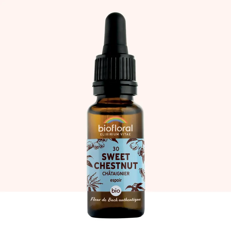 30 Sweet Chestnut, Chataignier Dropper Organic Demeter 20, BIOFLORAL