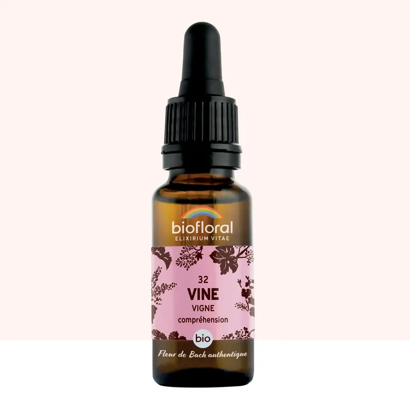 32 Vine, Vigne Dropper Organic Demeter 20 ML, BIOFLORAL