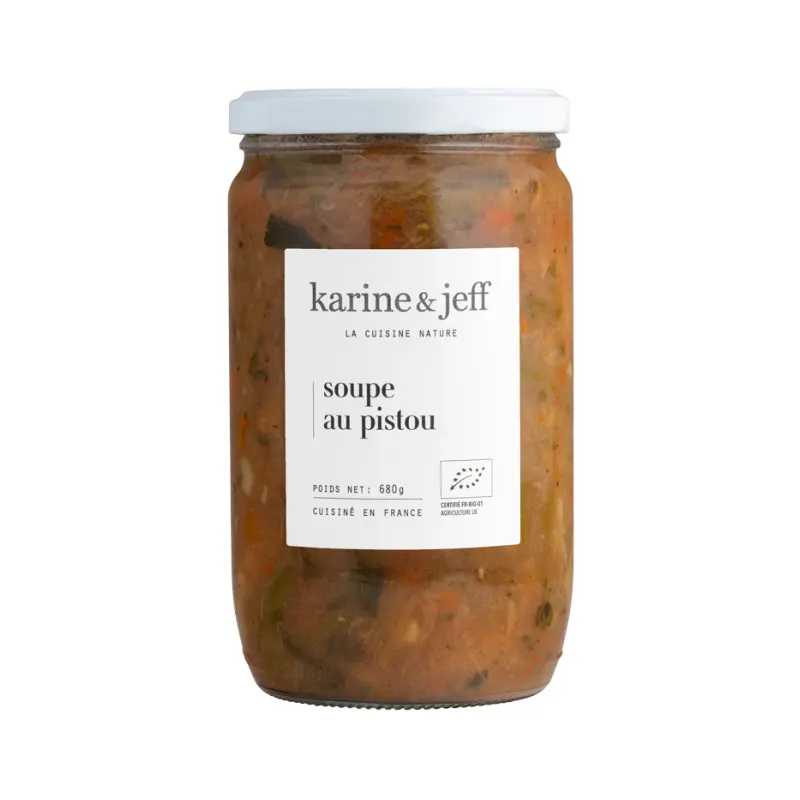 Pistou Soup 680g, KARINE&JEFF