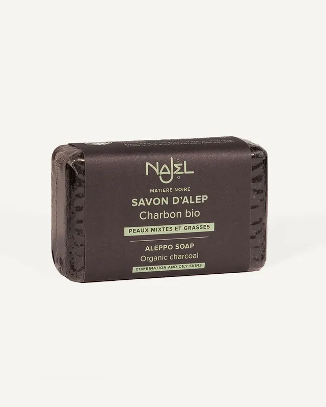 Aleppo Soap With Charcoal (100G) Najel, NAJEL