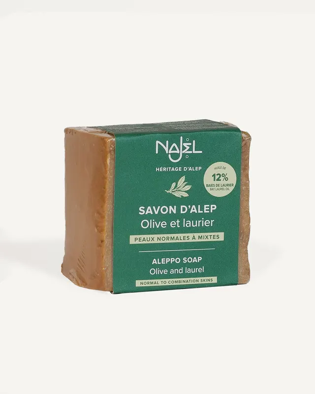 Aleppo Soap 12% Laurel Berry Oil (200G) Najel, NAJEL