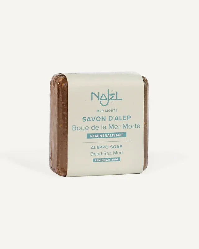 Aleppo Soap With Dead Sea Mud (100G) Najel, NAJEL