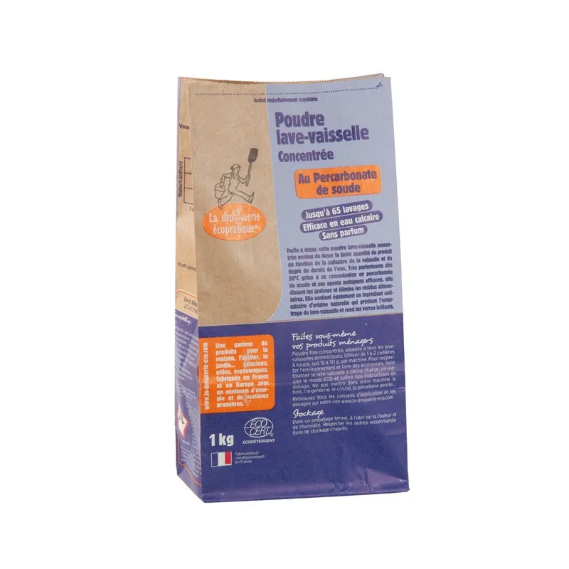Dishwasher Powder Sodium Percarbonate 1 kg, LA DROGUERIE ECOLOGIQUE
