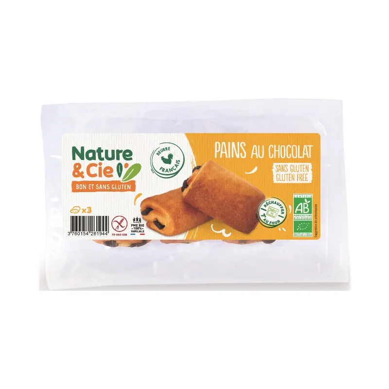 Chocolate Bun x3 180g, NATURE & CIE