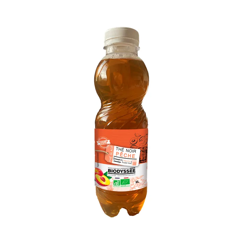 Iced Tea, Black Tea and Peach 1l, BIODYSSEE