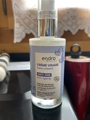 Anti-Aging Face Cream Glass Container (50ML) Endro, ENDRO