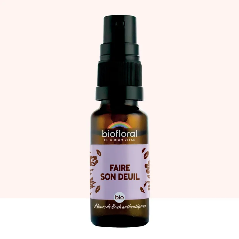 Processing Grief Spray Organic Demeter 20 ML, BIOFLORAL
