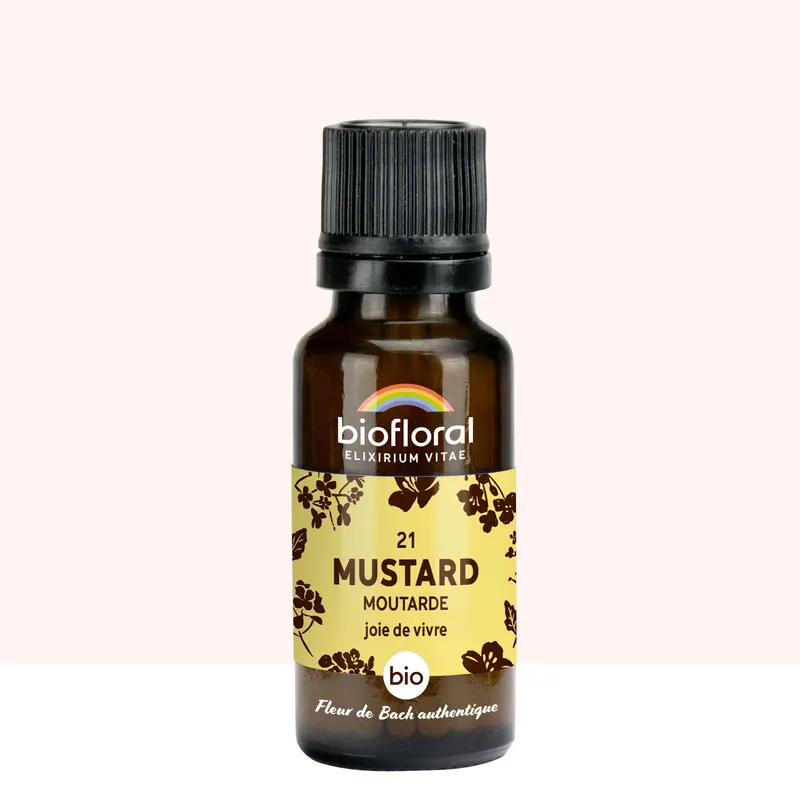 21 Mustard, Moutarde Granules Organic 19,5 GR, BIOFLORAL