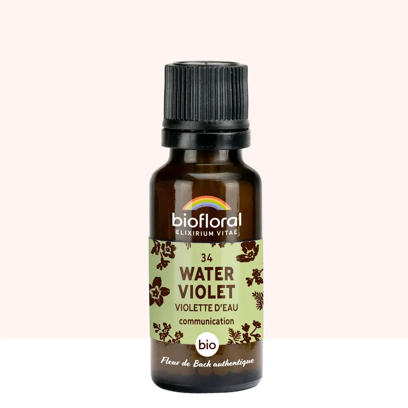 34 Water Violet, Violette D'Eau Granules Organic 19,5 GR, BIOFLORAL