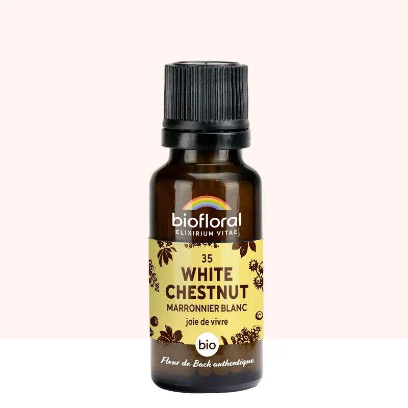 35 White Chestnut, Marronier Blanc Granules Organic 19,5 GR, BIOFLORAL