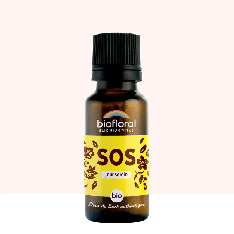 SOS Rescue Day Granules Organic 19,5 GR, BIOFLORAL