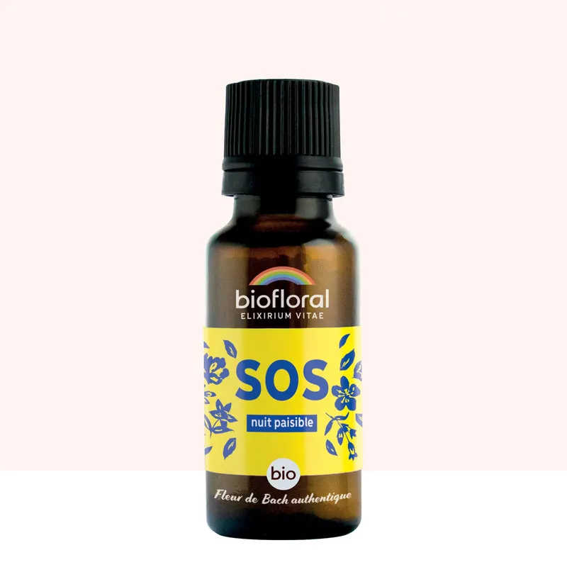 SOS Rescue Peaceful Night Granules Organic 19,5 GR, BIOFLORAL