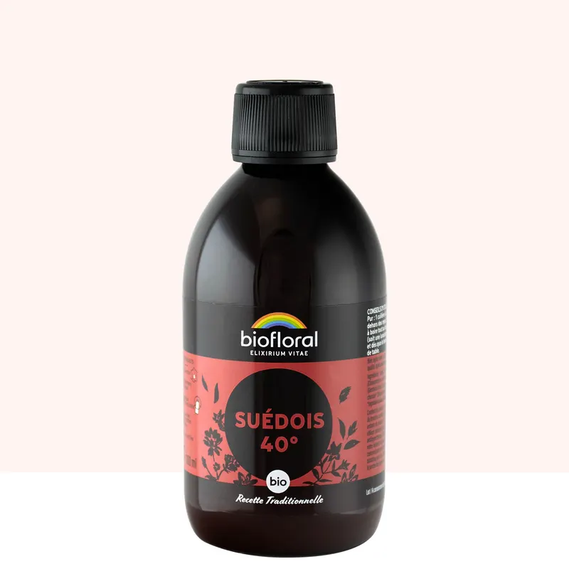 Organic Swedish Bitter 40° 300 ML, BIOFLORAL