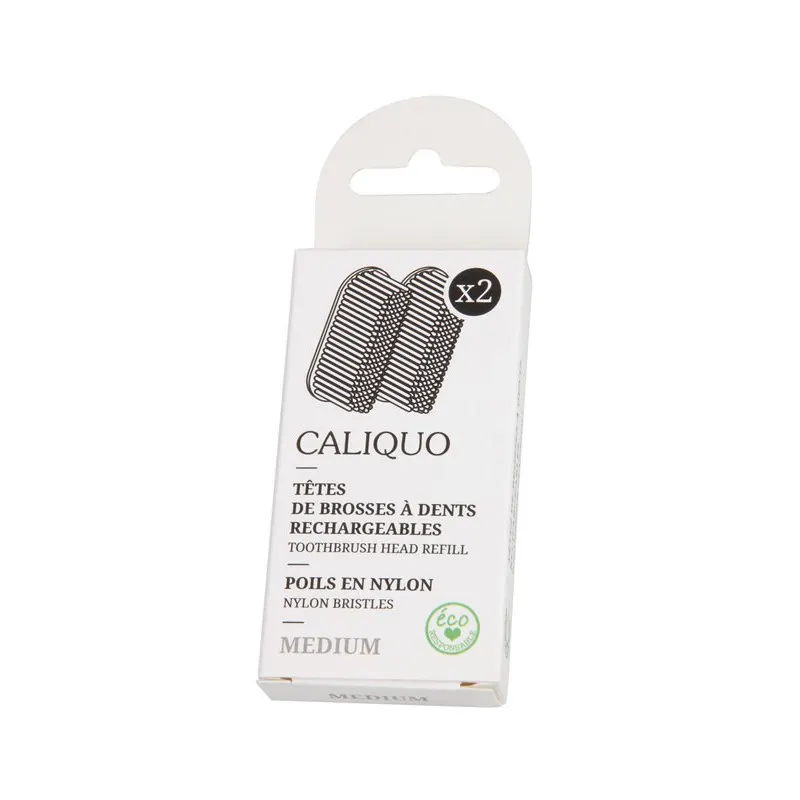 Refill for Toothbrush, Medium x2, CALIQUO