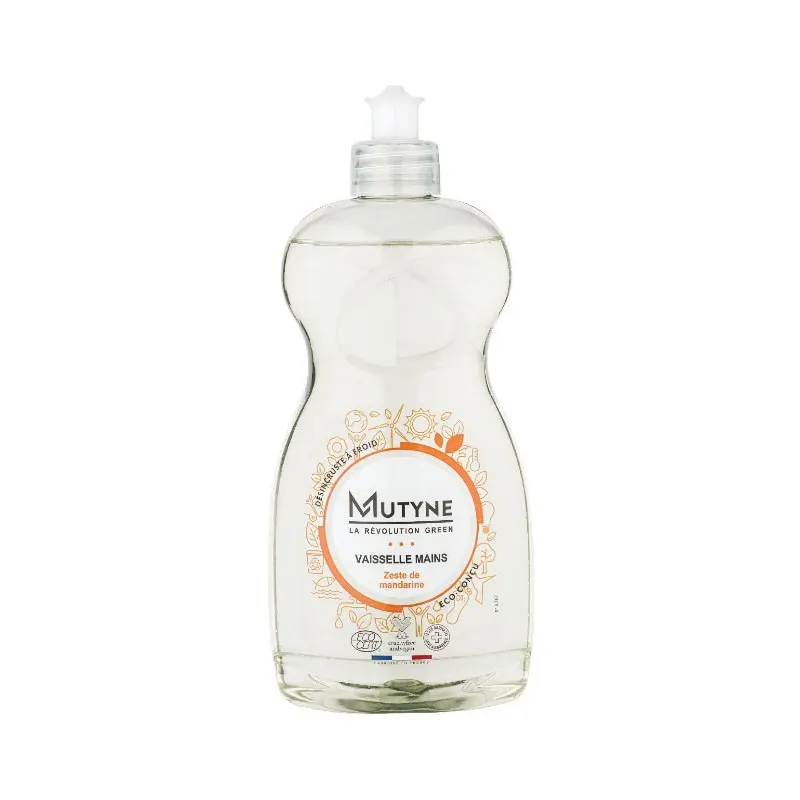 Degreasing Hand Dishwashing Liquid Mandarin Zest 500ml, MUTYNE