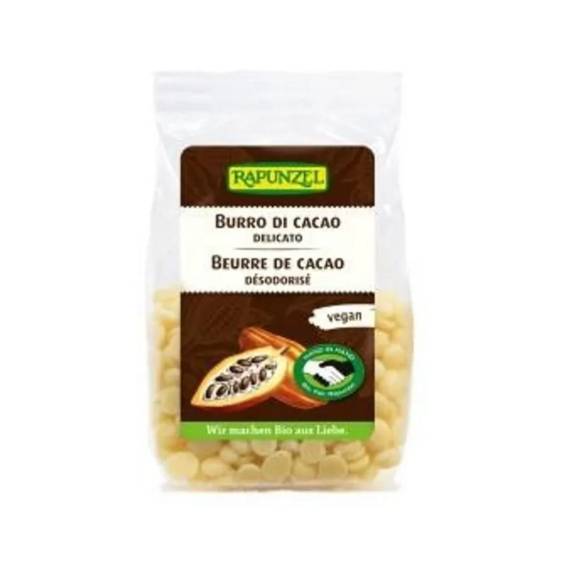 Deodorized Cocoa Butter In Pellets, Vegan 100g, RAPUNZEL