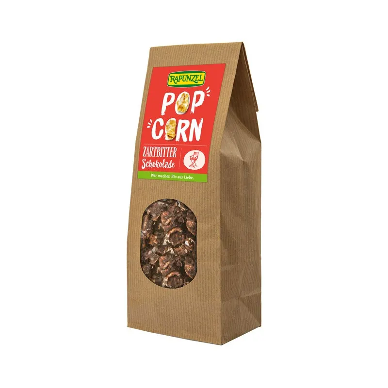 Sweet Popcorn With Dark Chocolate 100g, RAPUNZEL
