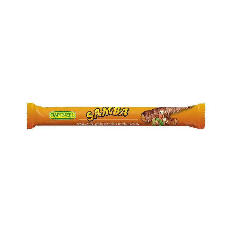 Milk Chocolate Stick With Hazelnut Pieces 22g, RAPUNZEL