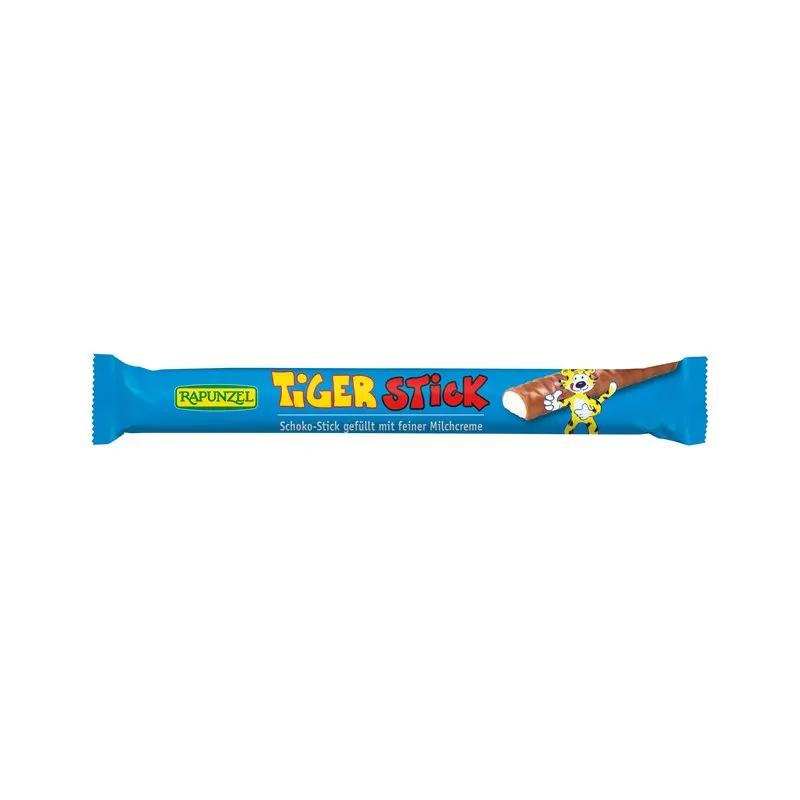 Chocolate Coated Stick Filled With Milk Cream 22g, RAPUNZEL