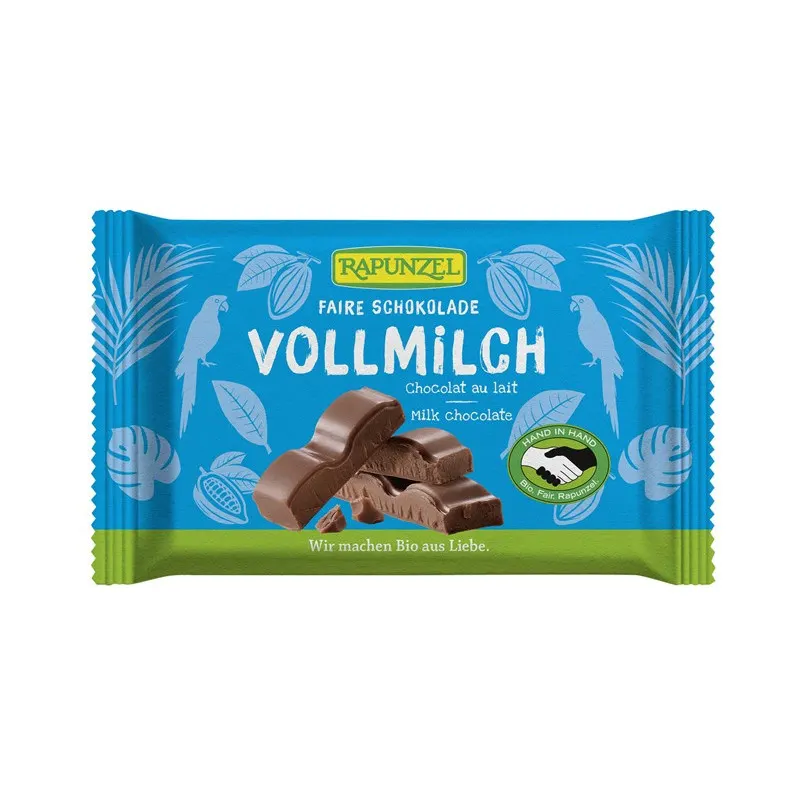 Milk Chocolate 34% Cocoa 100g, RAPUNZEL