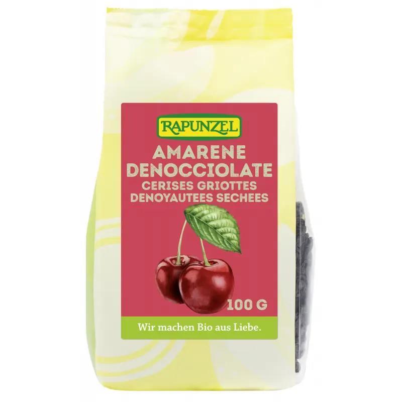 Pitted Dried Sour Cherries 100g, RAPUNZEL