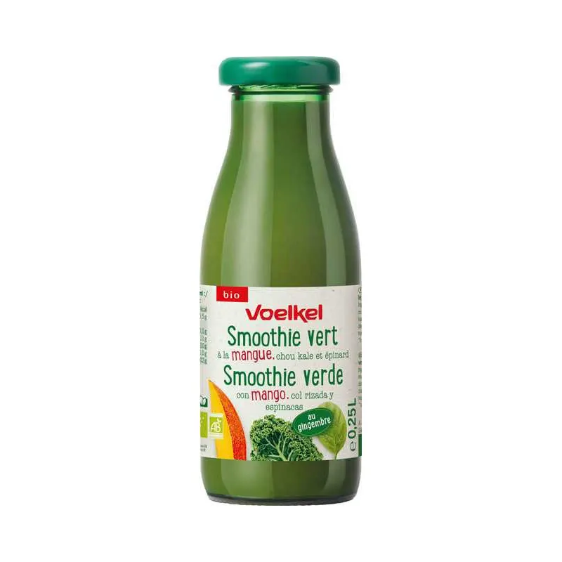 Green Smoothie With Mango, Kale And Spinach 25cl, VOELKEL