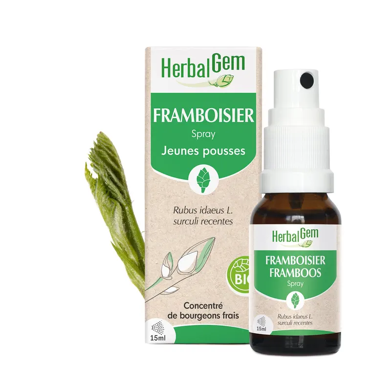 Organic Raspberry Cane Spray 15ML, HERBALGEM