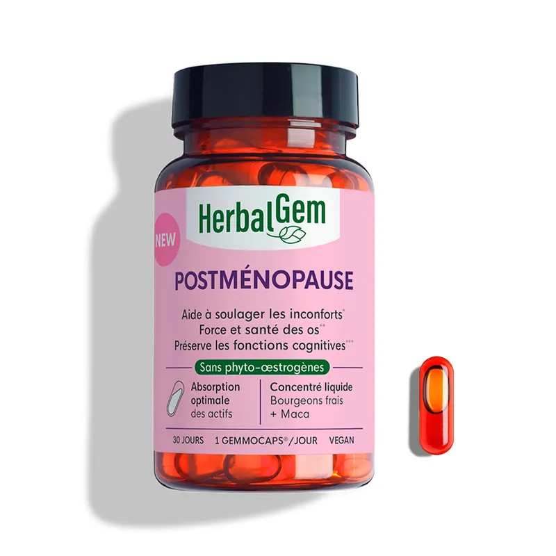GEMMOCAPS POSTMENOPAUSE 30 CAPSULES FR, HERBALGEM
