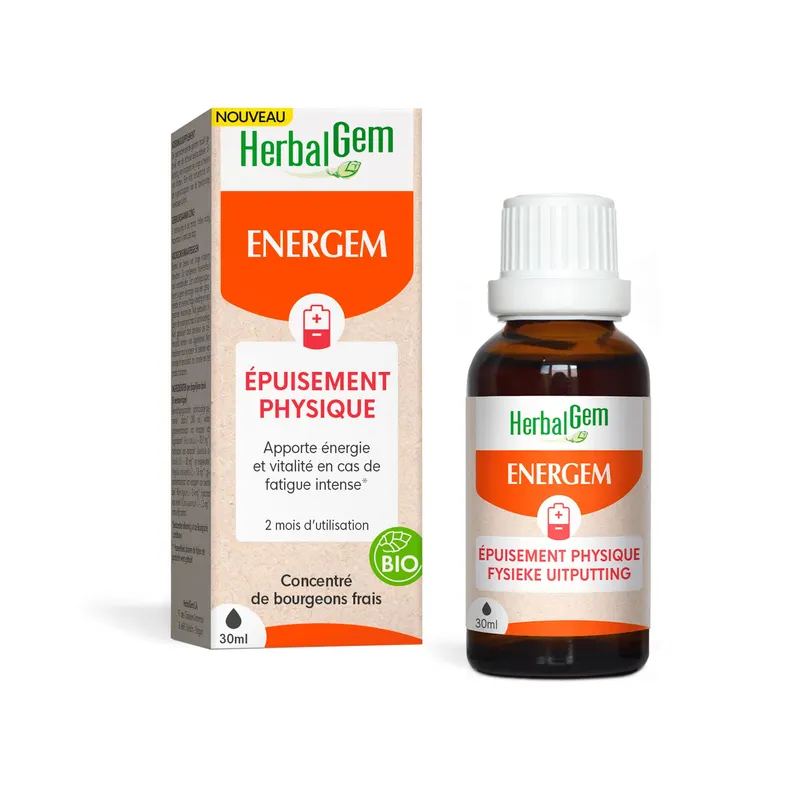 ENERGEM Physical Exhaustion Organic 30 ML, HERBALGEM