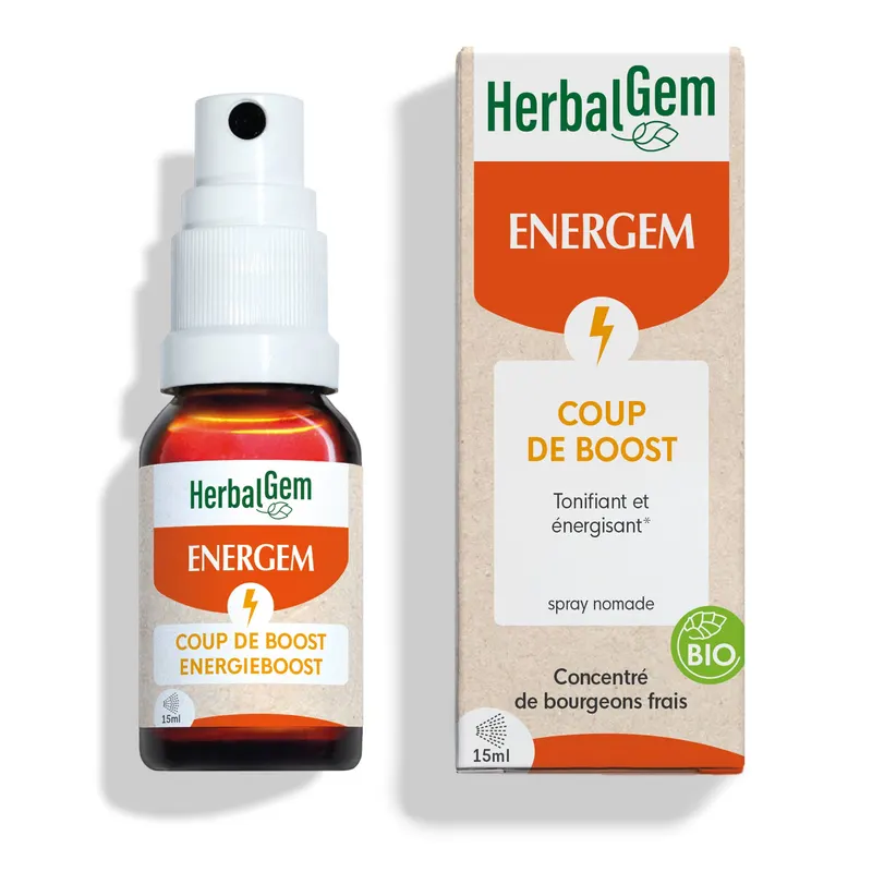ENERGEM Boost Shot Spray Organic 15 ML, HERBALGEM