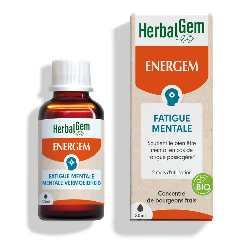 ENERGEM Mental Strain Organic 30 ML, HERBALGEM