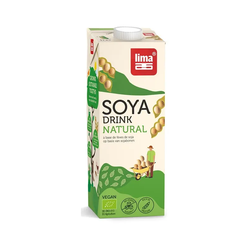 Soya Drink Natural 1l, LIMA