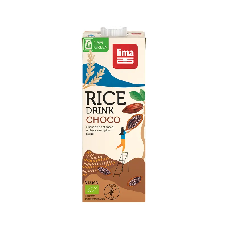 Rice Drink Choco Based On Rice And Cocoa 1l, LIMA