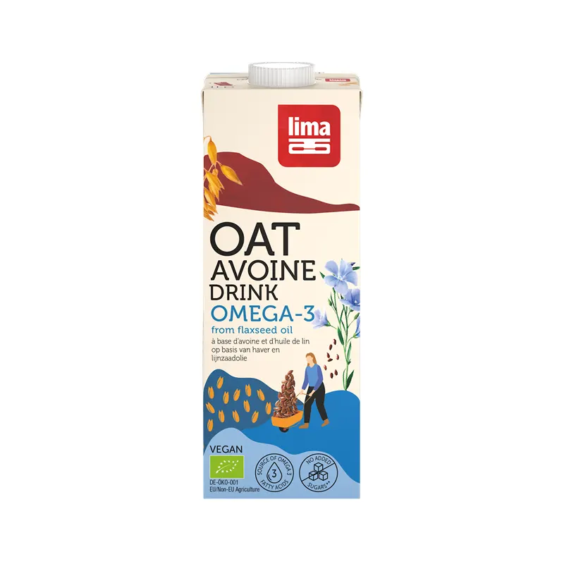 Organic Oat Drink Omega-3 1l, LIMA