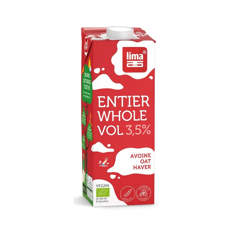 Organic Whole Oat Drink 3.5% 1l, LIMA