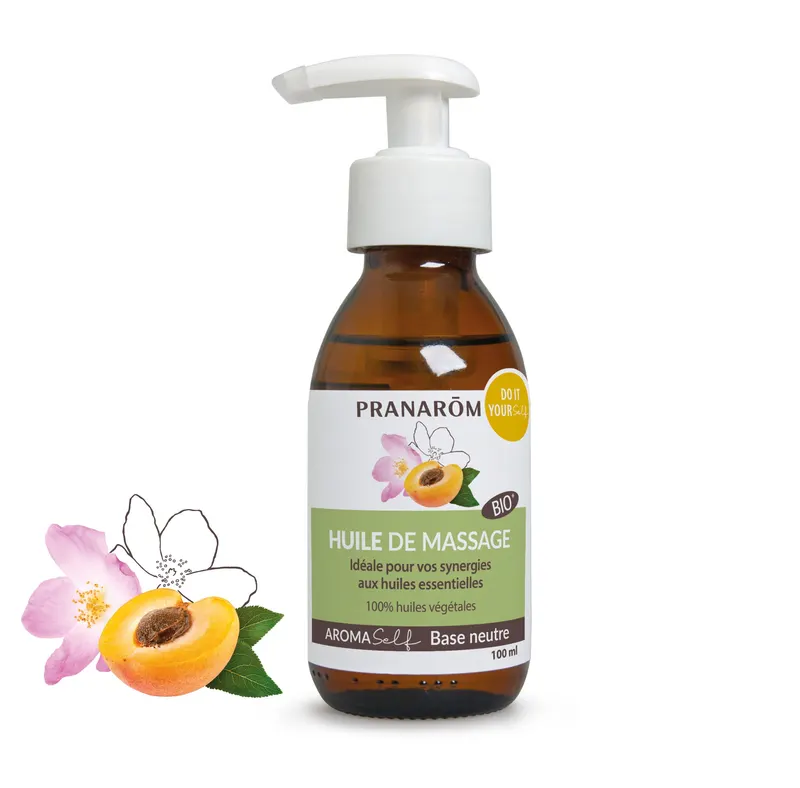 Aromaself Neutral Massage Oil Organic 100 ML, PRANAROM