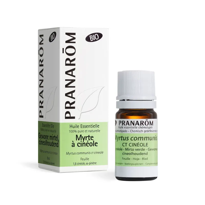 MYRTE CT CINEOLE FEUILLE BIO 5 ML, PRANAROM