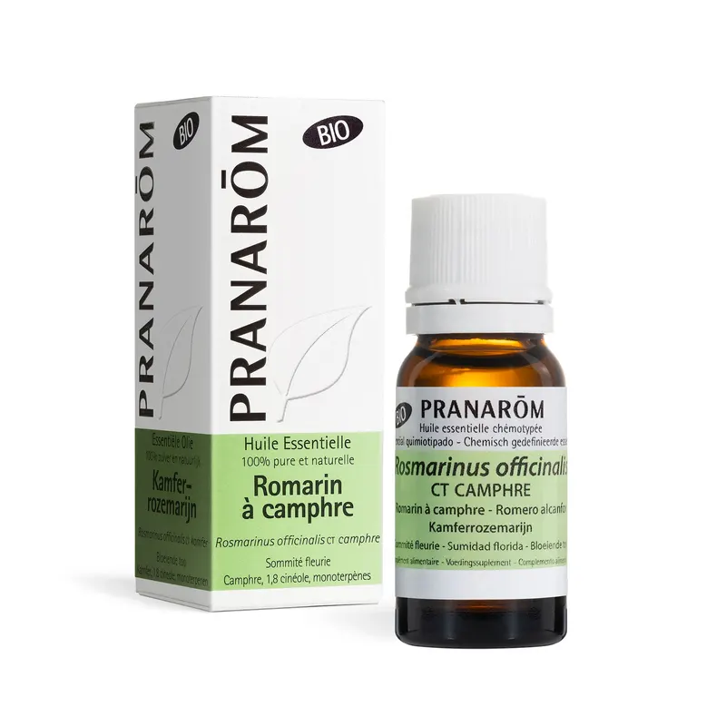 Camphor Rosemary Flowering Top Organic 10 ML, PRANAROM