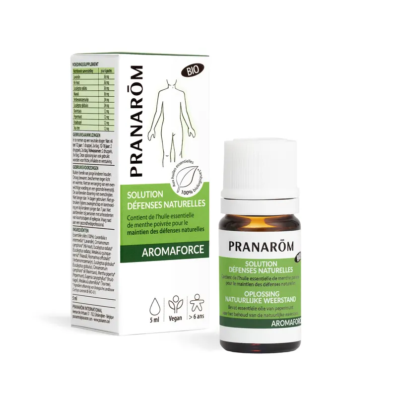 AROMAFORCE SOLUTION DEFENSES NATURELLES BIO 5 ML, PRANAROM