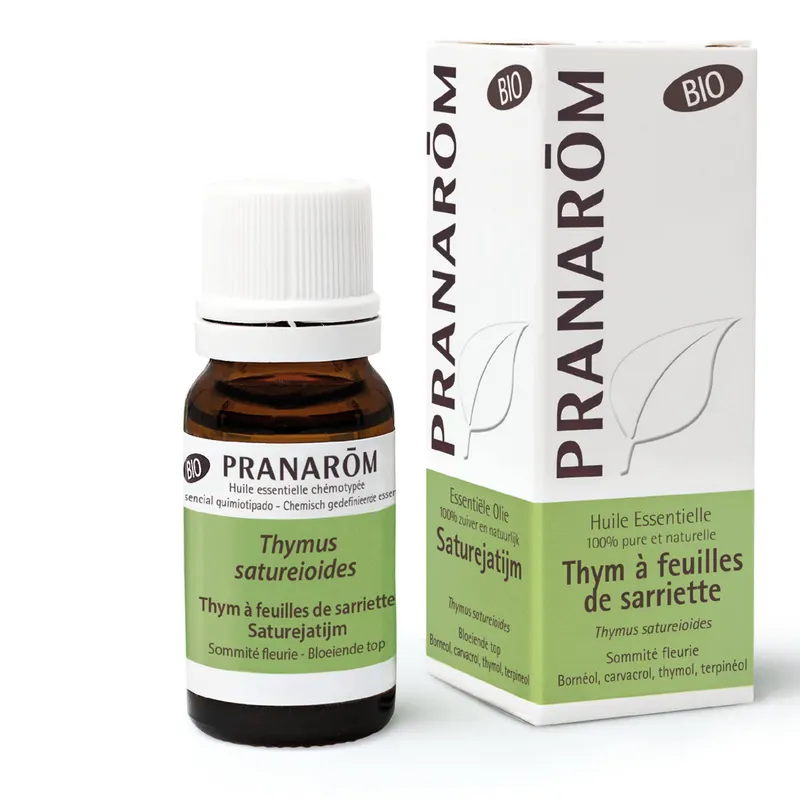 Organic Savory Leaf Thyme Flowering Summit 10 ML, PRANAROM