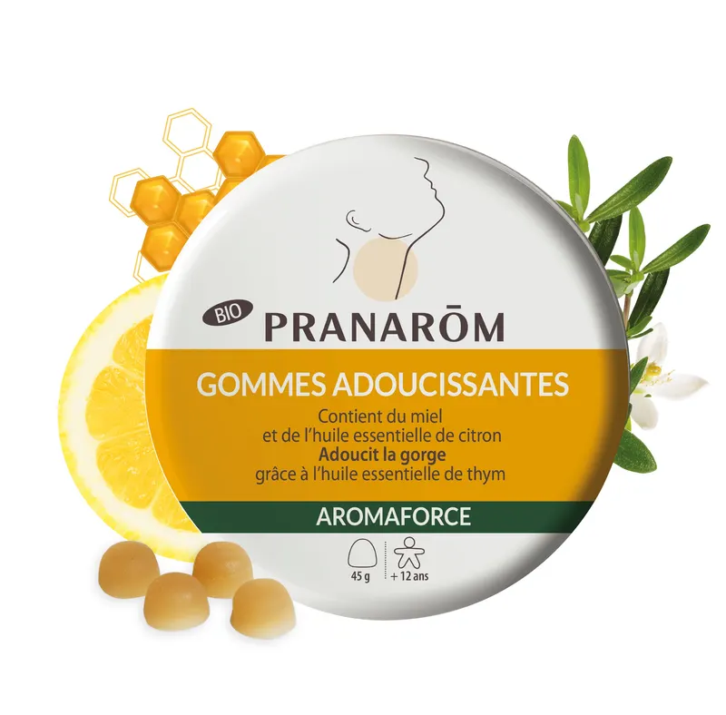 Aromaforce Soothing Gummies Honey Citrus Organic Pre-Filled 24, PRANAROM