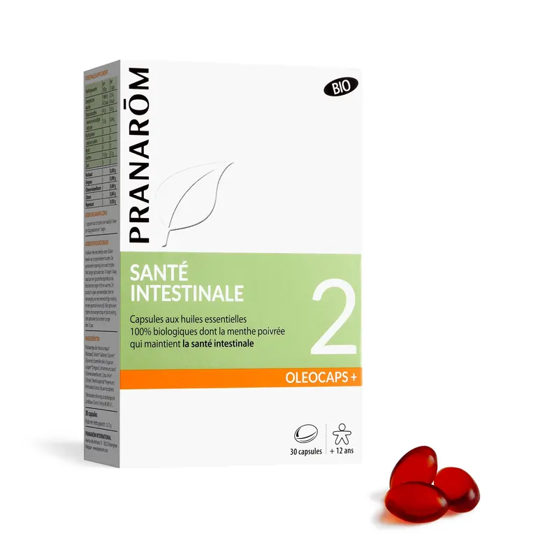 Oleocaps 2 Intestinal Health Organic 30 CAPS, PRANAROM